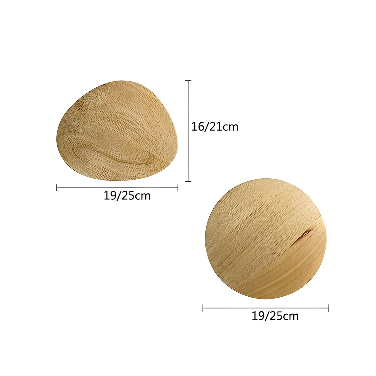 Rund LED vägglampa av trä – Modern, naturlig design för vardagsrum och sovrum Carvallo