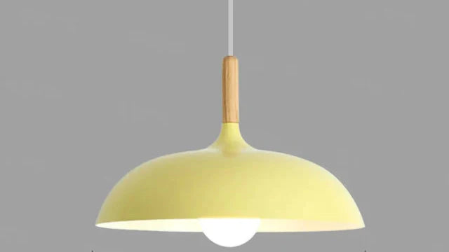 Ekfärgad Taklampa med Skandinavisk Charm Carvallo