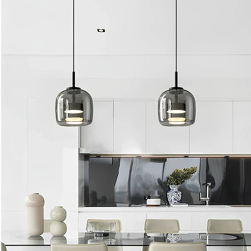 TransparantLicht - Minimalistisk Glas Hänglampa Carvallo