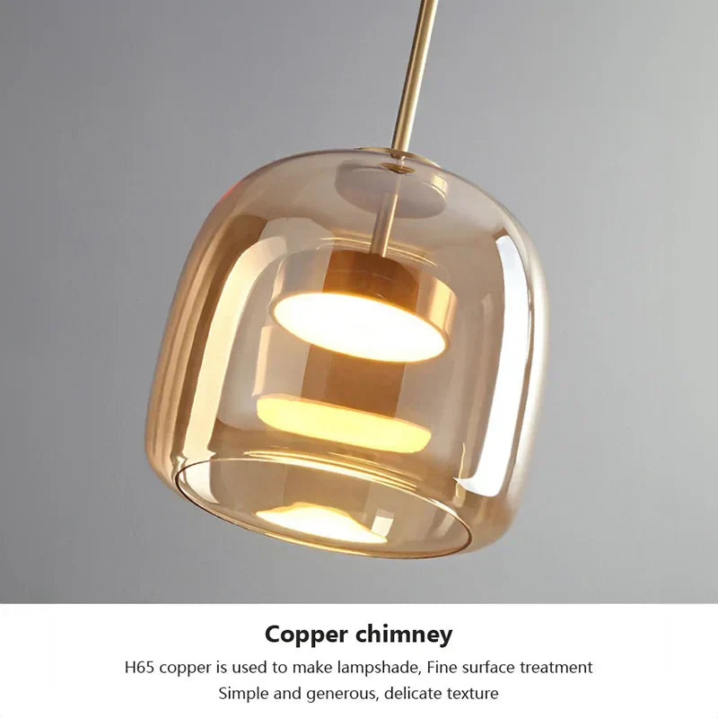 TransparantLicht - Minimalistisk Glas Hänglampa Carvallo