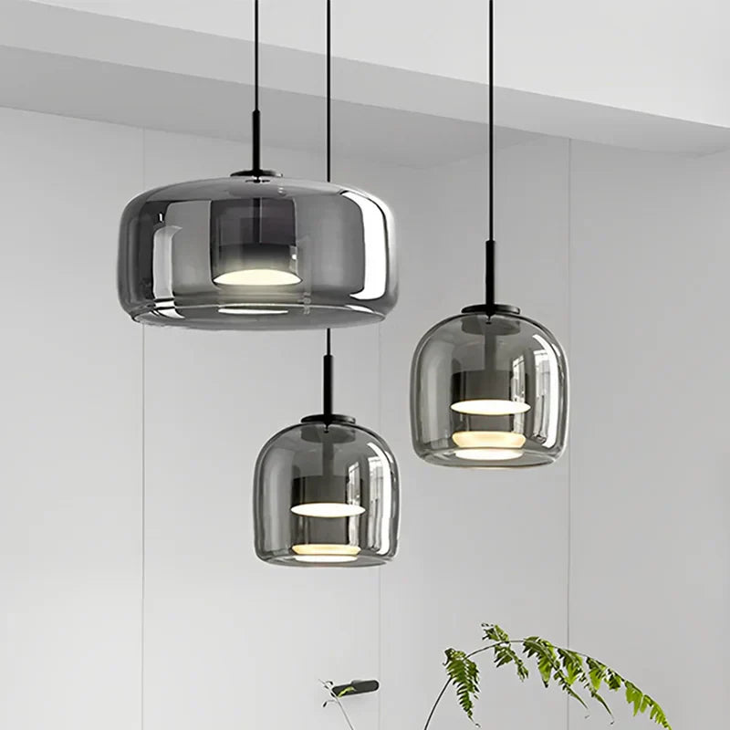 TransparantLicht - Minimalistisk Glas Hänglampa Carvallo