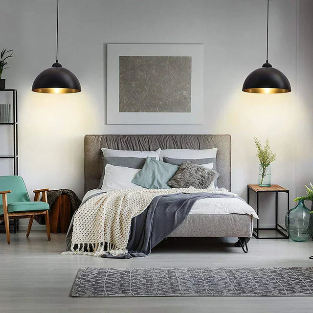 AuraDome - Hänglampa med kupolformad lampskärm Carvallo