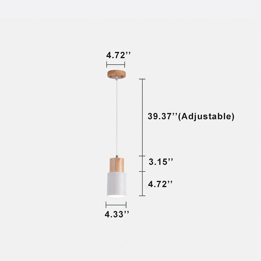 Pendulum Modern Trä Svart Cylinderarmatur Carvallo