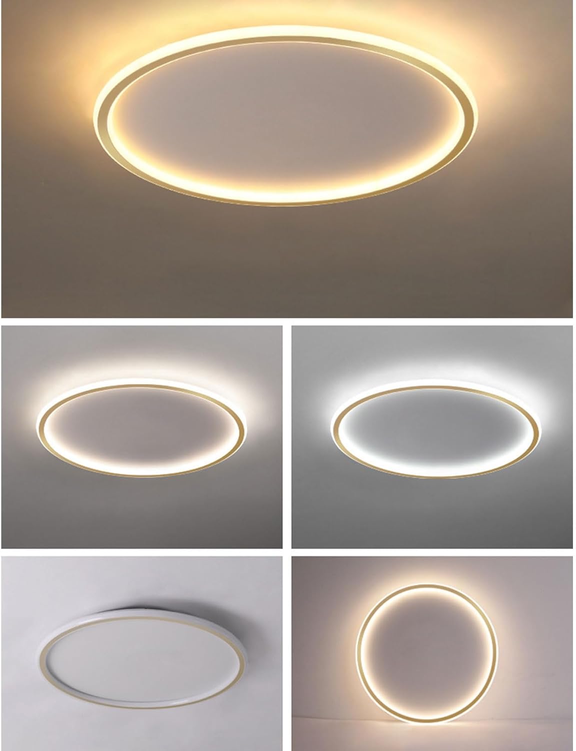 Modern minimalistic skivtaklampa | Mjuk LED-glöd | Modern belysning | Elegant inredningsuppgradering | Brick by Brick Carvallo