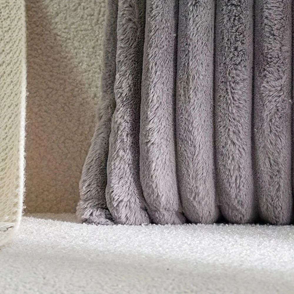 Nouvia Fusk Päls Plush Kuddeöverdrag Carvallo