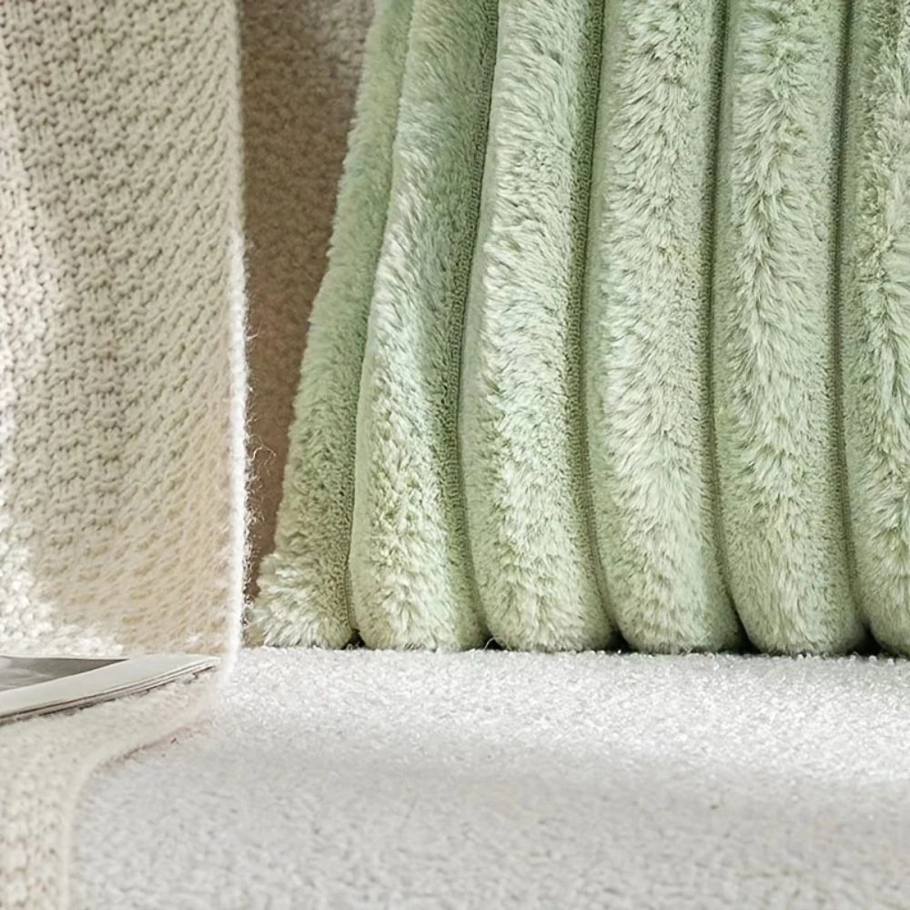 Nouvia Fusk Päls Plush Kuddeöverdrag Carvallo