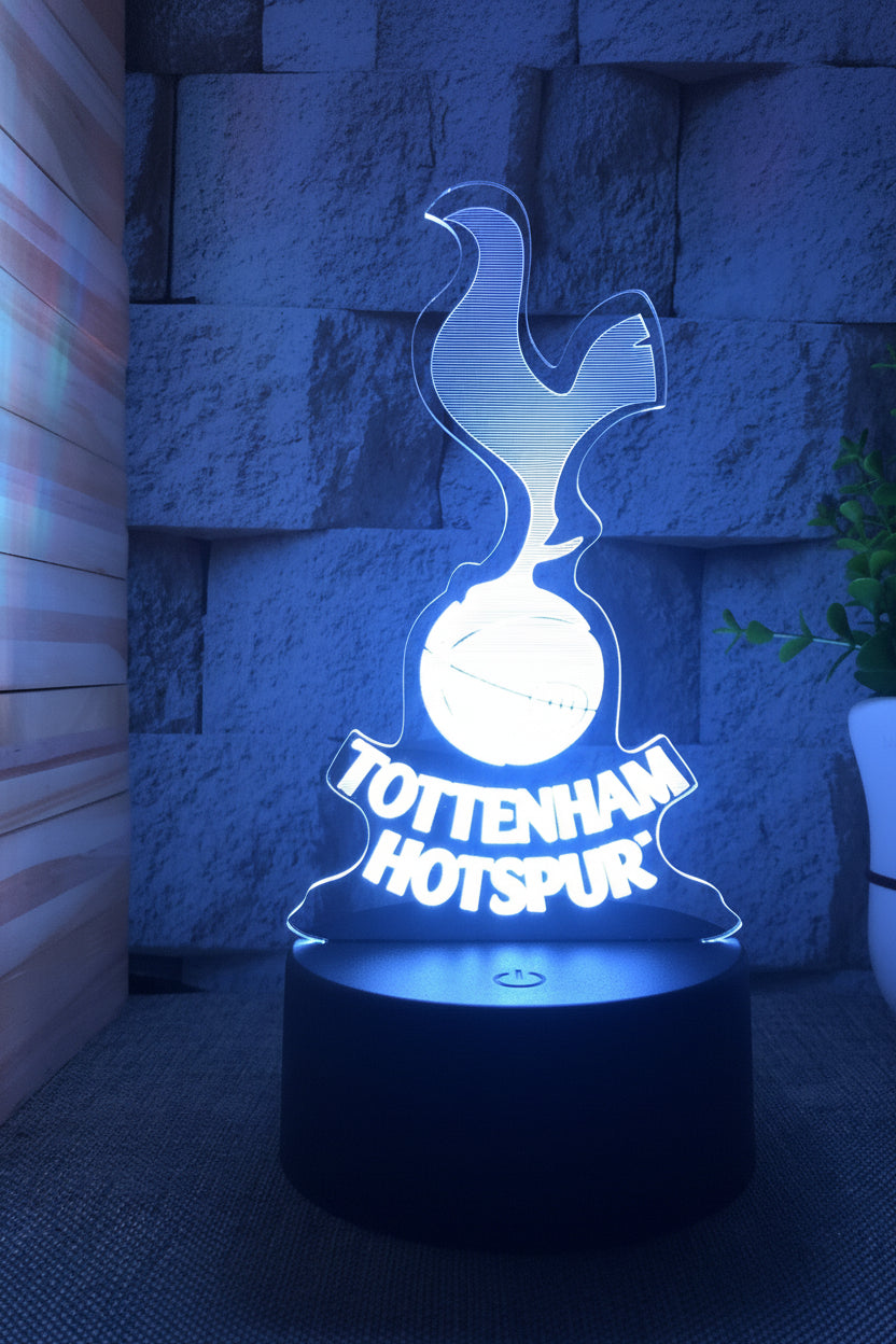 Fotboll 3D Illusion LED-Lampa - Nattlampa - Nattlampa Footballdinho