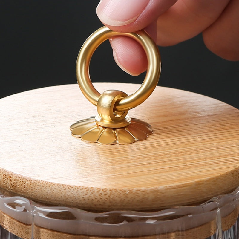 Lufttät och fuktbeständigt förvaringsglas - Återförslutningsbart Carvallo