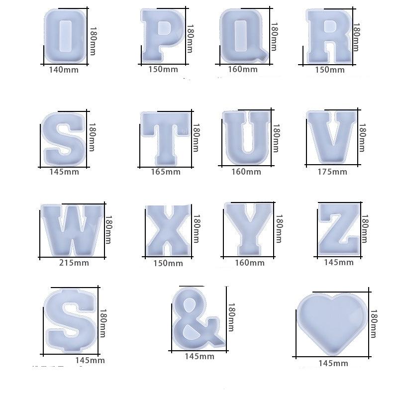 LED Bokstäver Blommor Carvallo