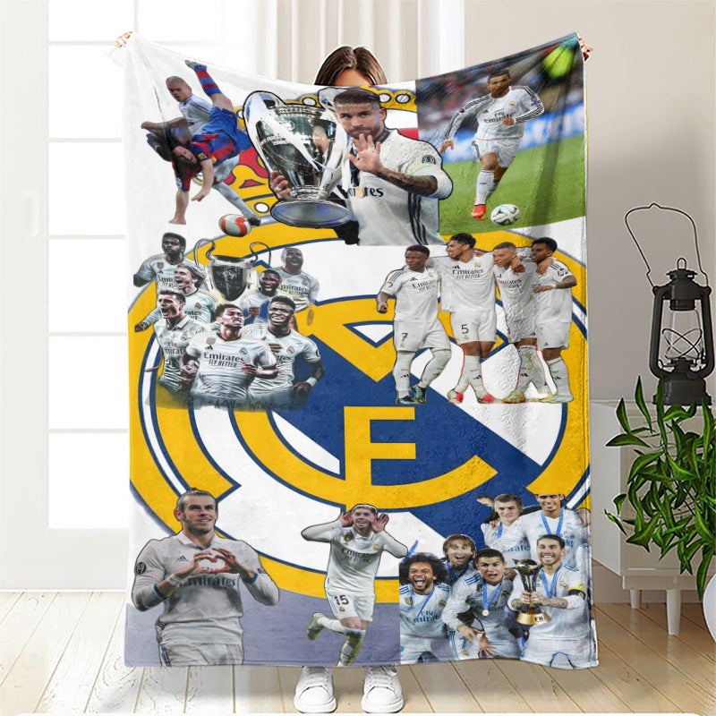 Fotbollsfilt - Real Madrid Footballdinho