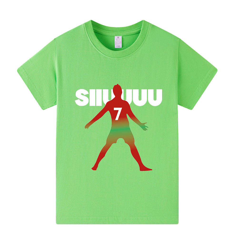 Ronaldo Fotbolls T-shirt för Barn - Cool Design Footballdinho