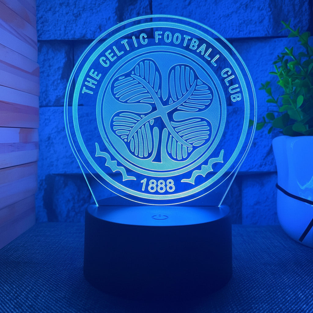 Fotboll 3D Illusion LED-Lampa - Nattlampa - Nattlampa Footballdinho