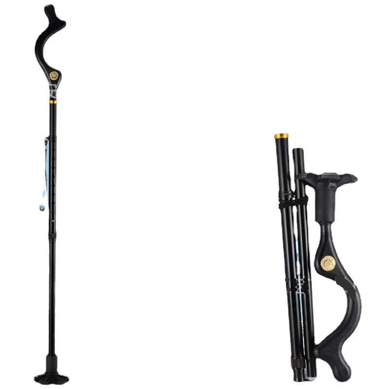 Praktisk hopfällbar gånghjälp för äldre och personer med funktionsnedsättningar Carvallo