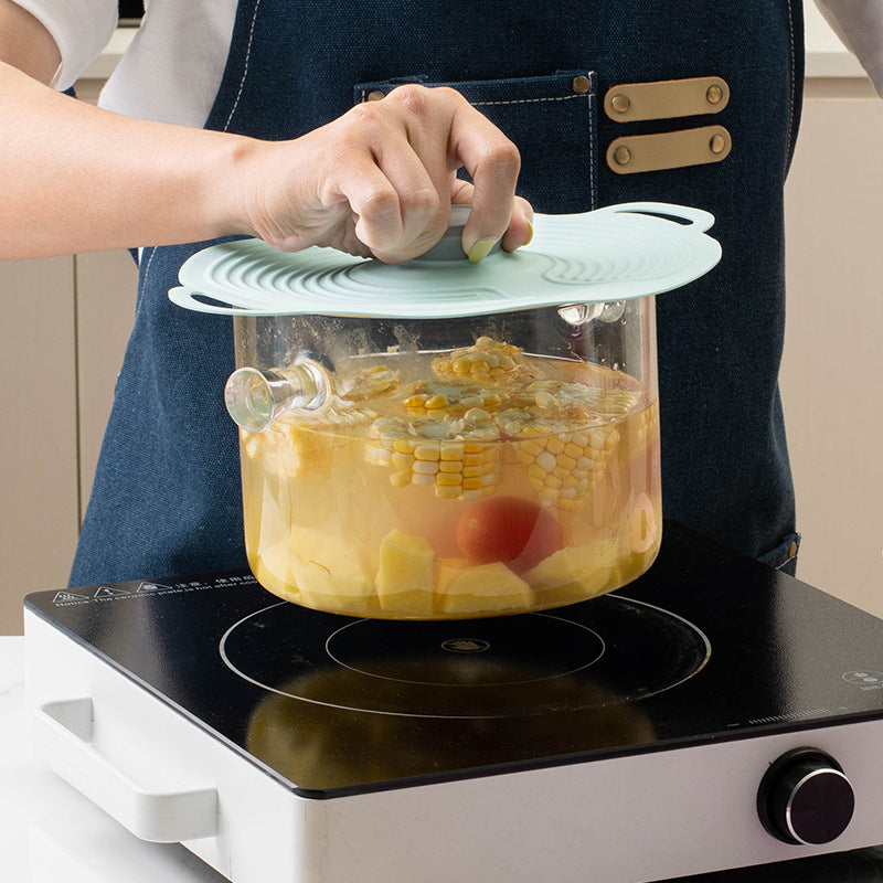 Lufttätig sugkop silikon skål lock Carvallo