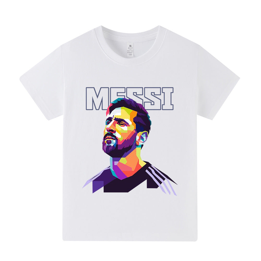 Messi Fotbolls T-shirt för Barn - Sportig Footballdinho
