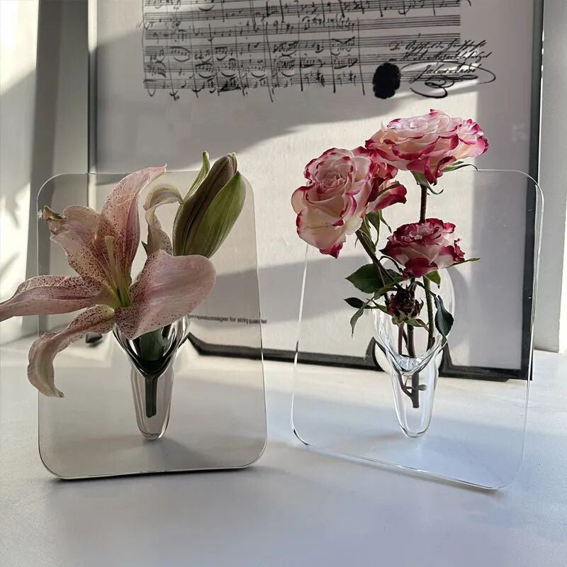 Elegant akrylblomvas Carvallo