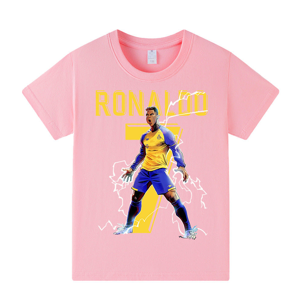 Ronaldo Fotbolls T-shirt för Barn - Al Nassr Footballdinho