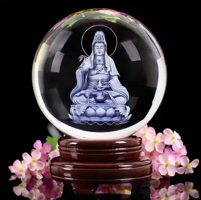 Lysande mån kristallkula Carvallo