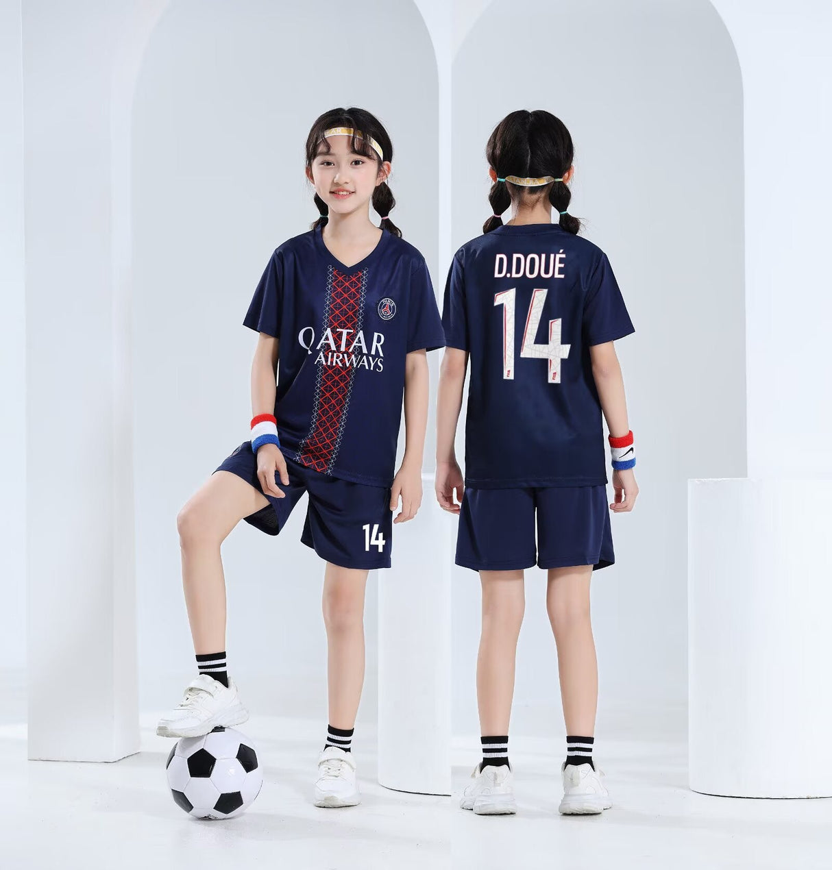 Fotbollsställ för Barn - Tröja och Shorts - Doue Footballdinho