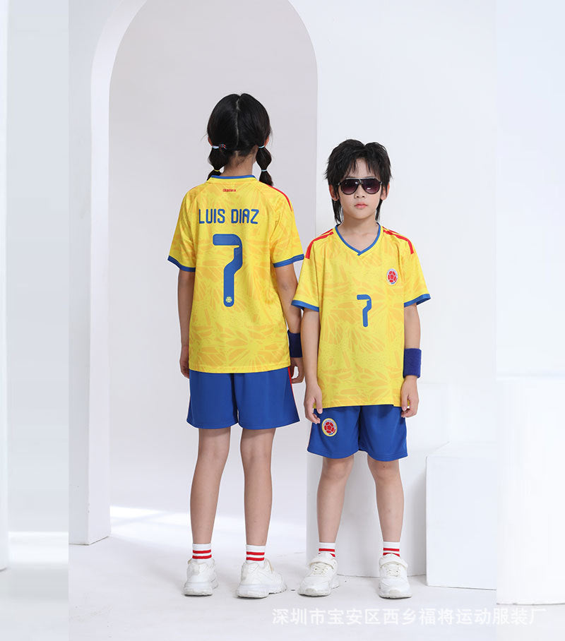 Fotbollsställ för Barn - Colombia Footballdinho