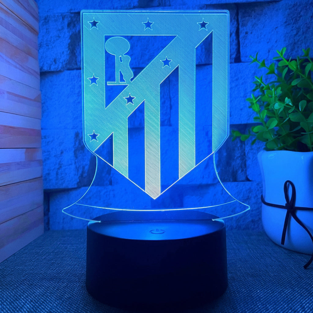 Fotboll 3D Illusion LED-Lampa - Nattlampa - Nattlampa Footballdinho