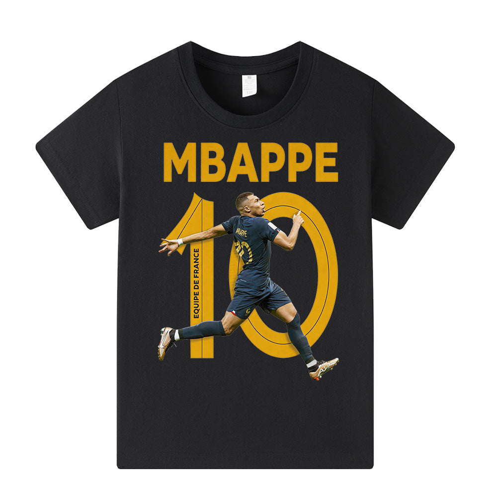 Mbappé Fotbolls T-shirt för Barn - Mbappe Footballdinho