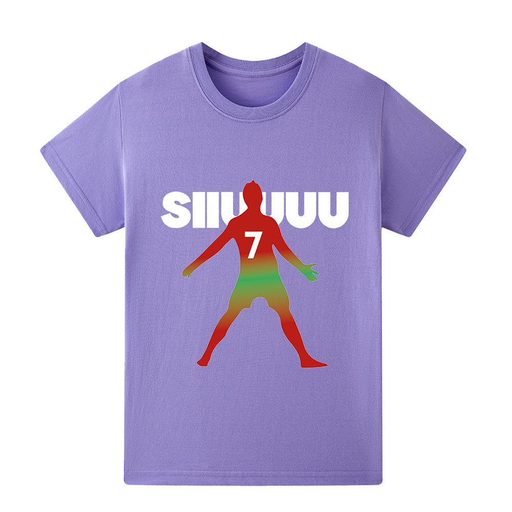 Ronaldo Fotbolls T-shirt för Barn - Cool Design Footballdinho