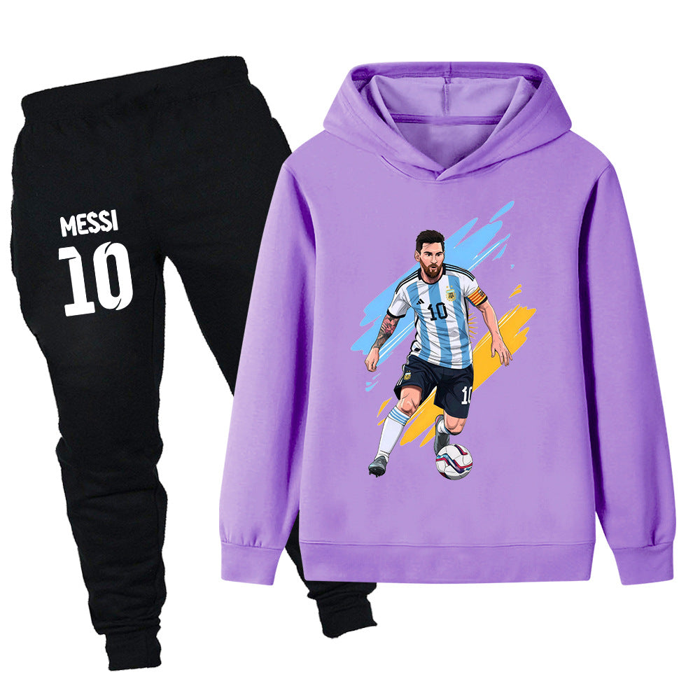 Lionel Messi Träningsoverall för Barn - Argentina Footballdinho