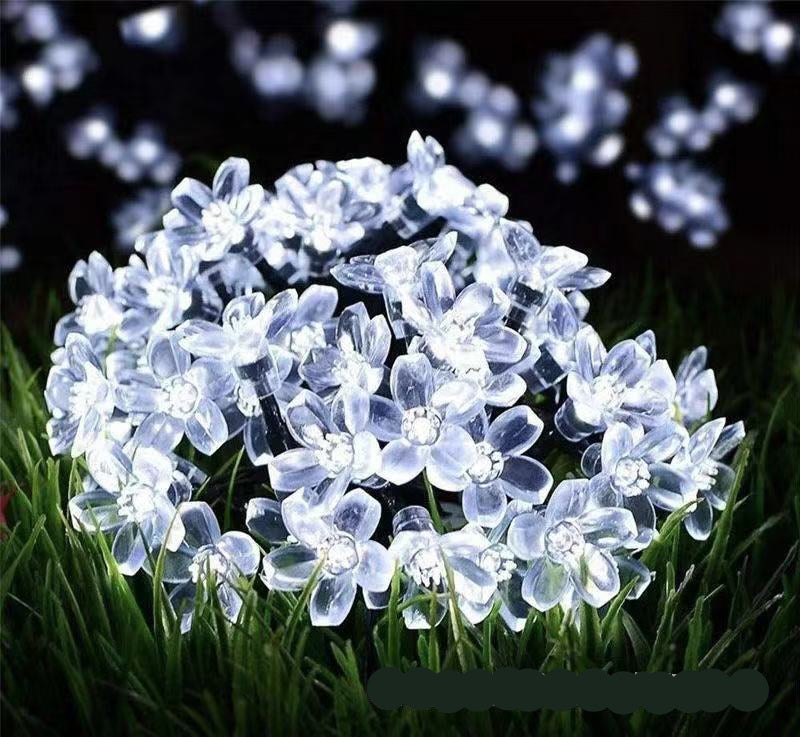 Solar blommor ljusslinga för trädgården Carvallo