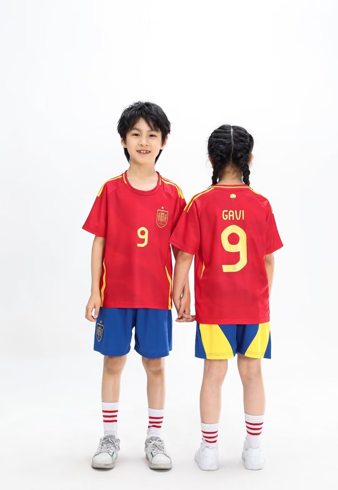 Gavi Fotbollsställ för Barn - Spanien Footballdinho