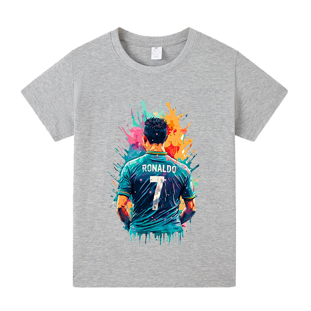 Ronaldo Fotbolls T-shirt för Barn - Sportig Footballdinho