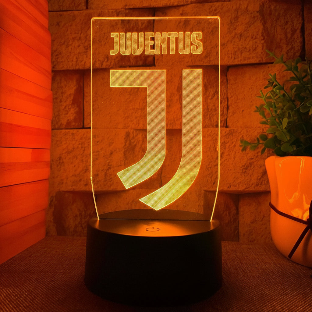 Fotboll 3D Illusion LED-Lampa - Nattlampa - Nattlampa Footballdinho