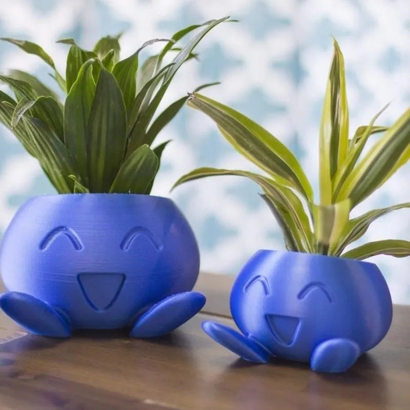 Bedårande Oddish-inspirerad kruka — Charmig kruka för suckulenter, örter och krukväxter MILA Sverige