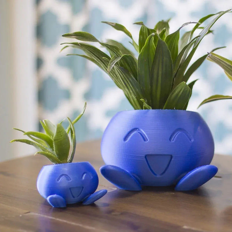 Bedårande Oddish-inspirerad kruka — Charmig kruka för suckulenter, örter och krukväxter MILA Sverige