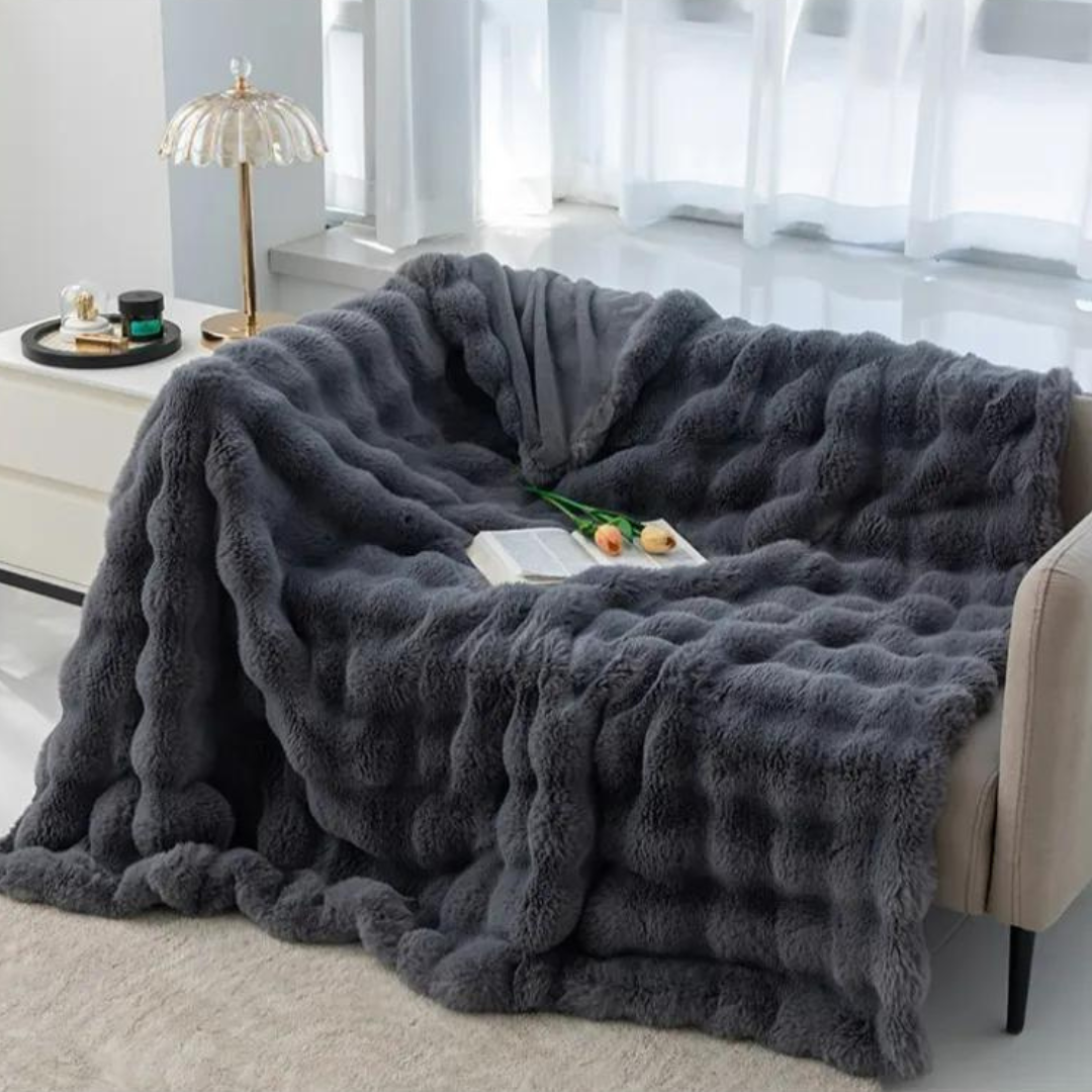 Carvallo - Plysjig, elegant, varm kosefilt Carvallo