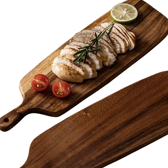 Carvallo - Skärbräda i trä med handtag för funktionellt köksbruk Carvallo