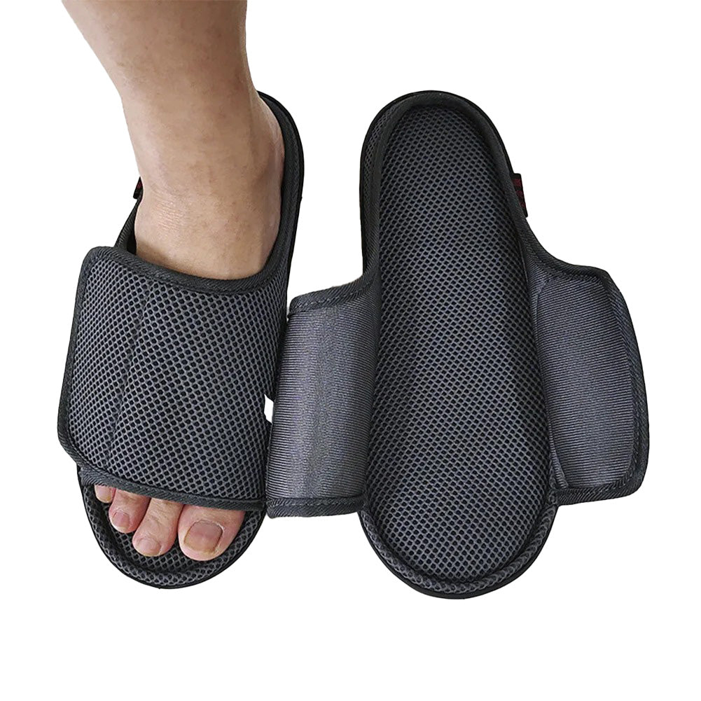 Öppningsbara tofflor för svullna fötter, diabetesfötter-Hemnix-Hemnix