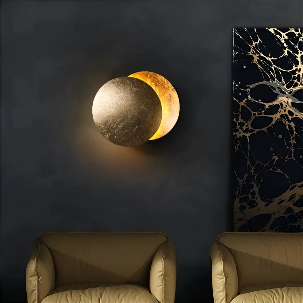 LunaBeam - 360° Roterbar LED Vägglampa för en Tidlös Atmosfär Hemnix