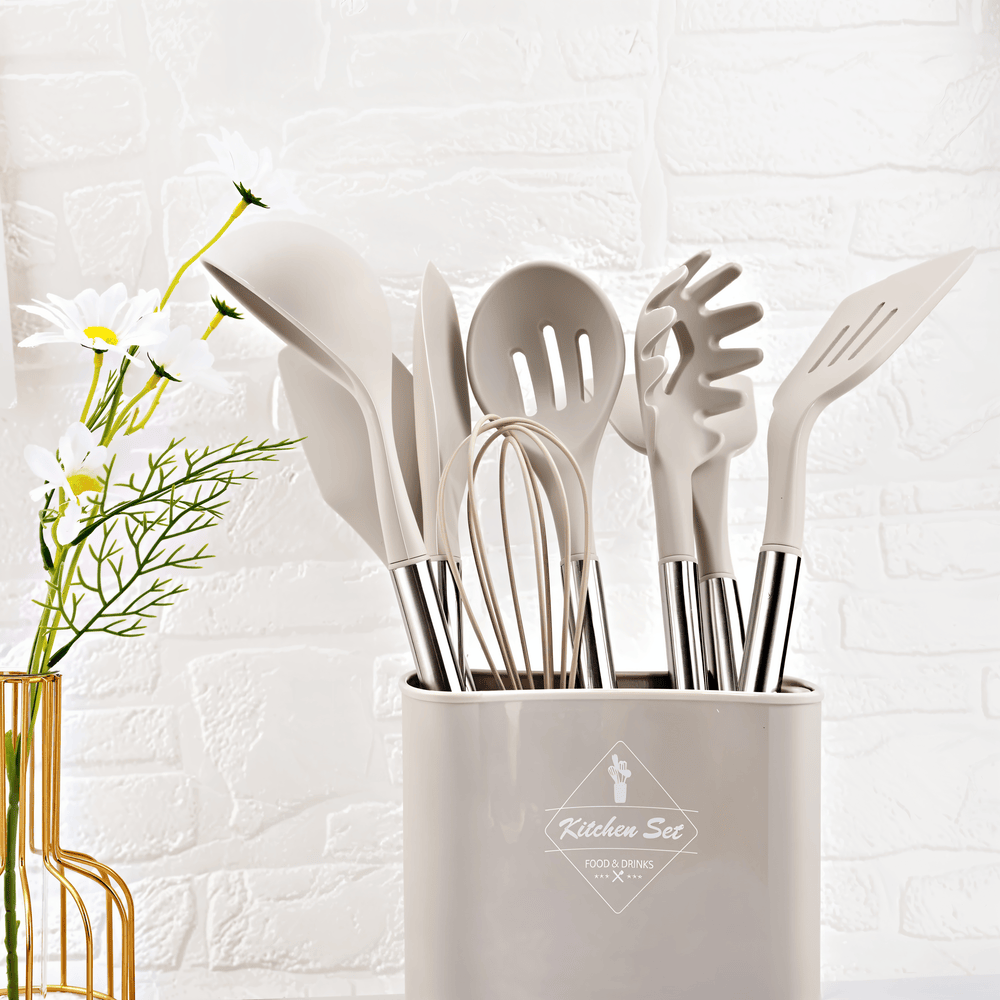 KitchenPro Silikon Köksredskap – Komplett 12 delars set Hemnix