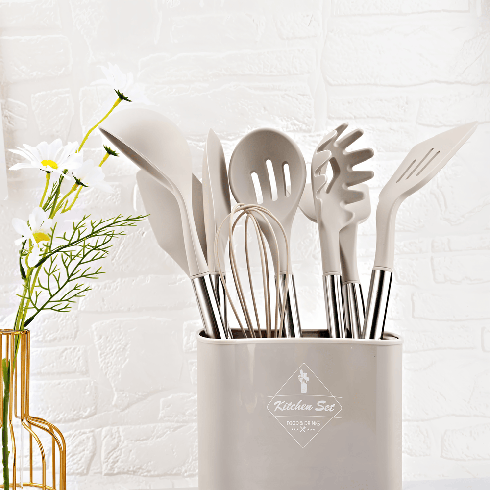 KitchenPro Silikon Köksredskap – Komplett 12 delars set Hemnix
