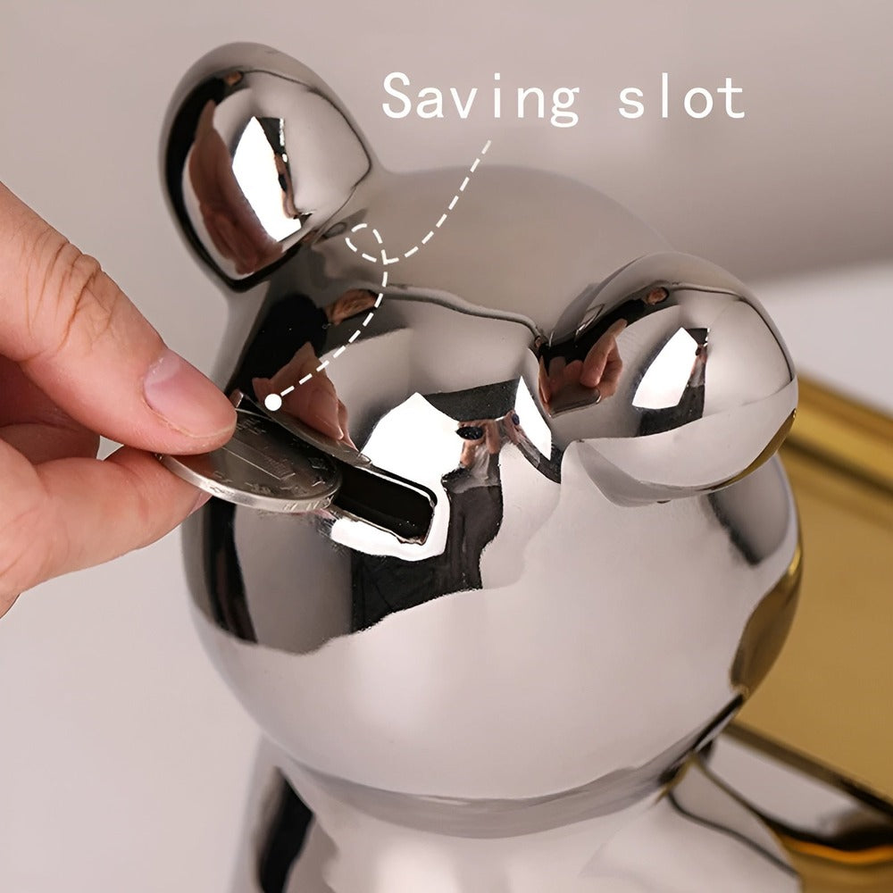LuxeBear Bricka – Elegant Keramik med Skulptural Design Hemnix