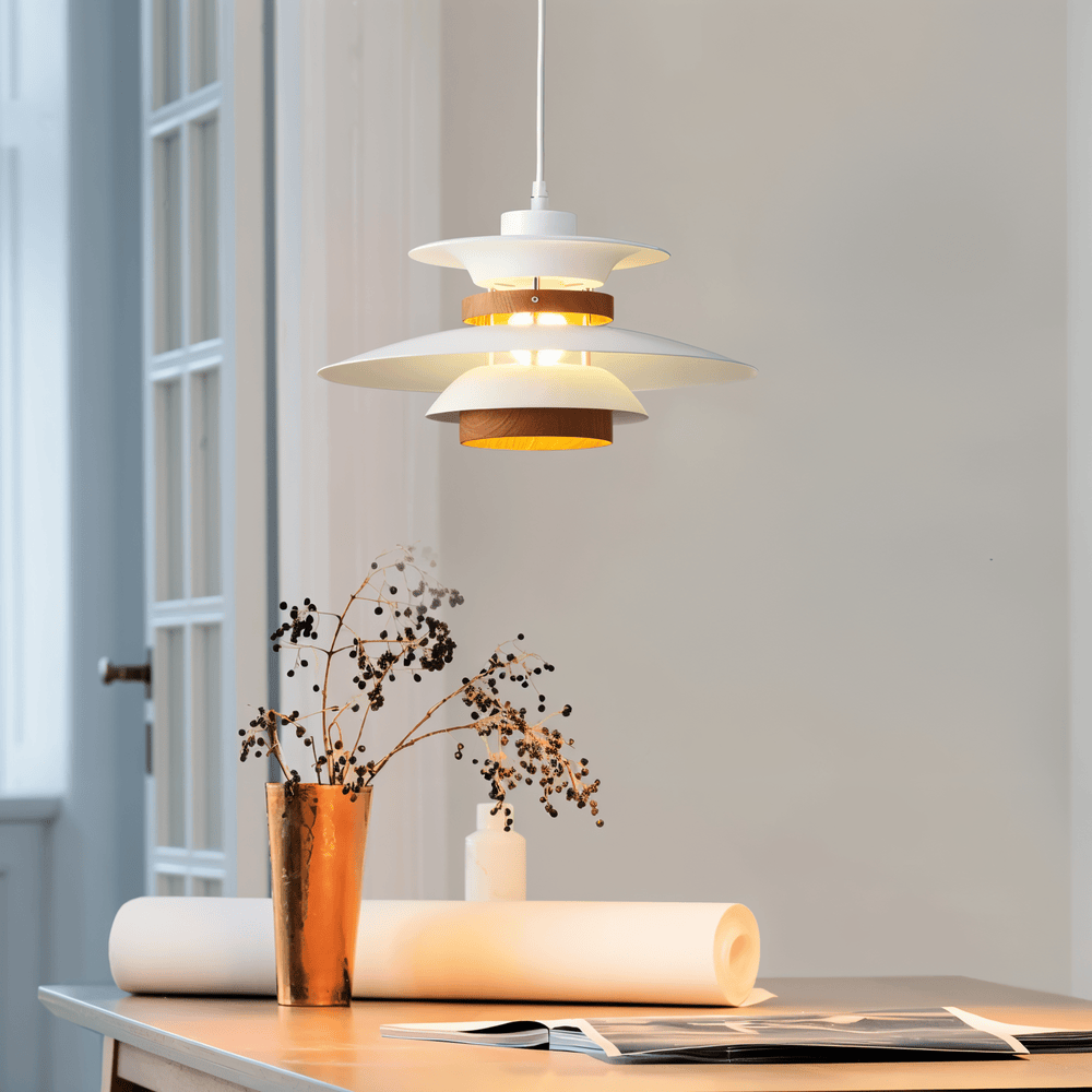 Taklampa i Skandinavisk Stil – Minimalistisk Metallpendel Hemnix