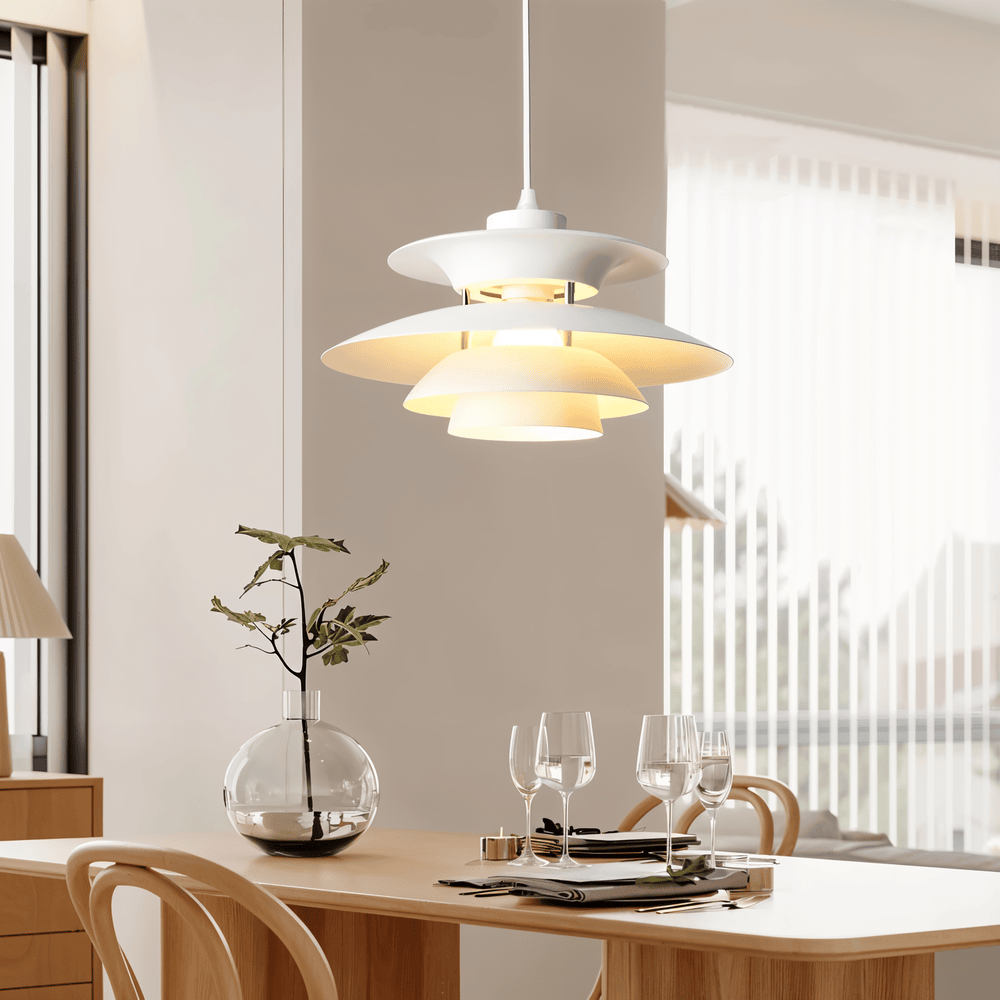 Taklampa i Skandinavisk Stil – Minimalistisk Metallpendel Hemnix