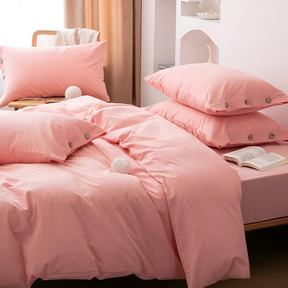 EcoSleep – Lyxigt Ekologiskt Bomullspåslakanset med Kuddöverdrag Hemnix