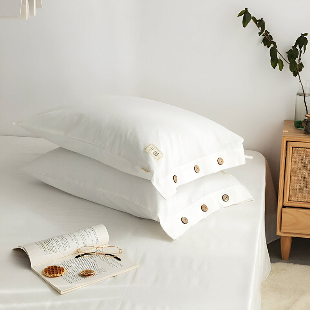 EcoSleep – Lyxigt Ekologiskt Bomullspåslakanset med Kuddöverdrag Hemnix