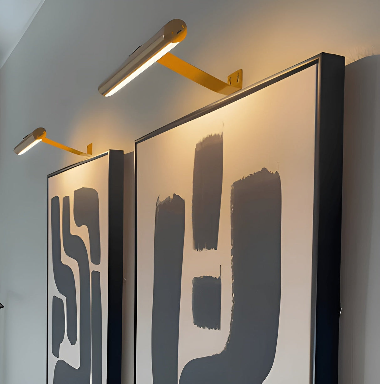 Trådlös LED-vägglampa – 120° roterbar & uppladdningsbar via USB | Flexibel & modern Carvallo