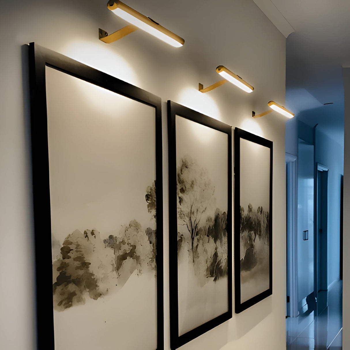 Trådlös LED-vägglampa – 120° roterbar & uppladdningsbar via USB | Flexibel & modern Carvallo