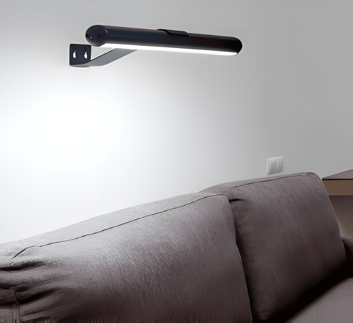 Trådlös LED-vägglampa – 120° roterbar & uppladdningsbar via USB | Flexibel & modern Carvallo