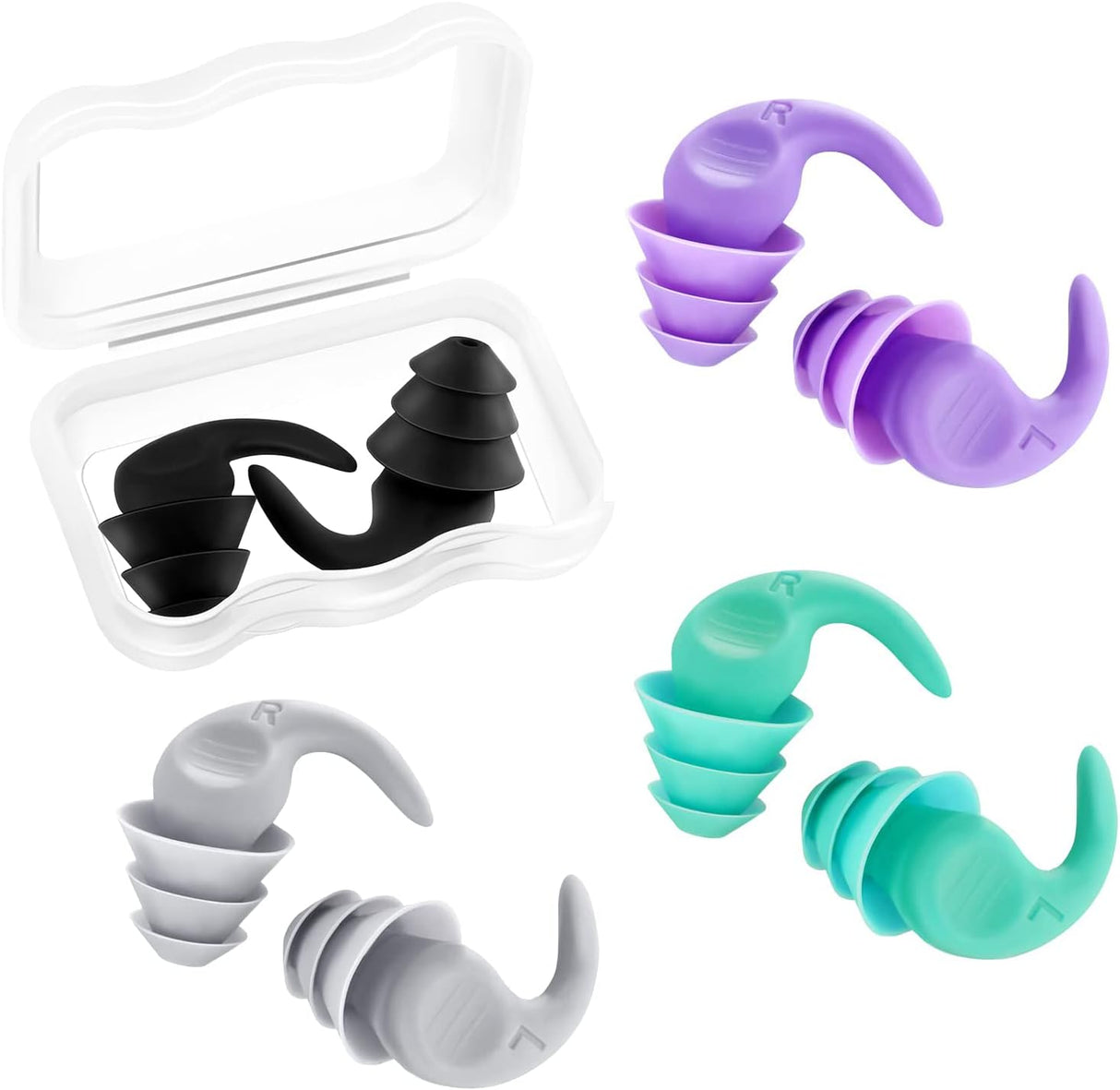 Öronproppar som skyddar vid bad & simning för känsliga öron-Hemnix-Hemnix