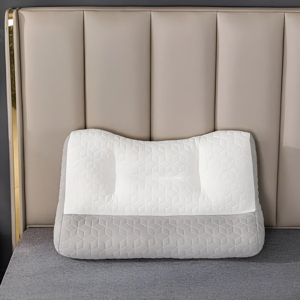 OrthoComfort Kudde - Ortopedisk Latex Fiber Sömnkudde Carvallo